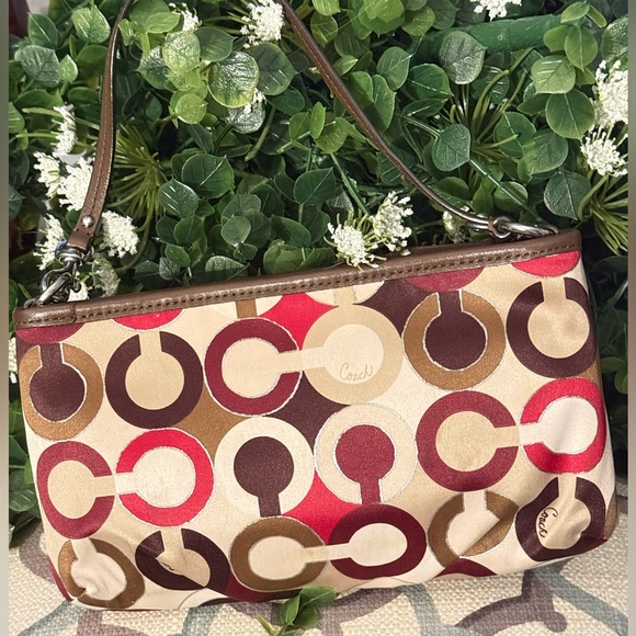 Coach Multicolor Wristlet priced to sale - Picture 3 of 14